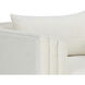 Kira Heather Ivory Tweed Armchair
